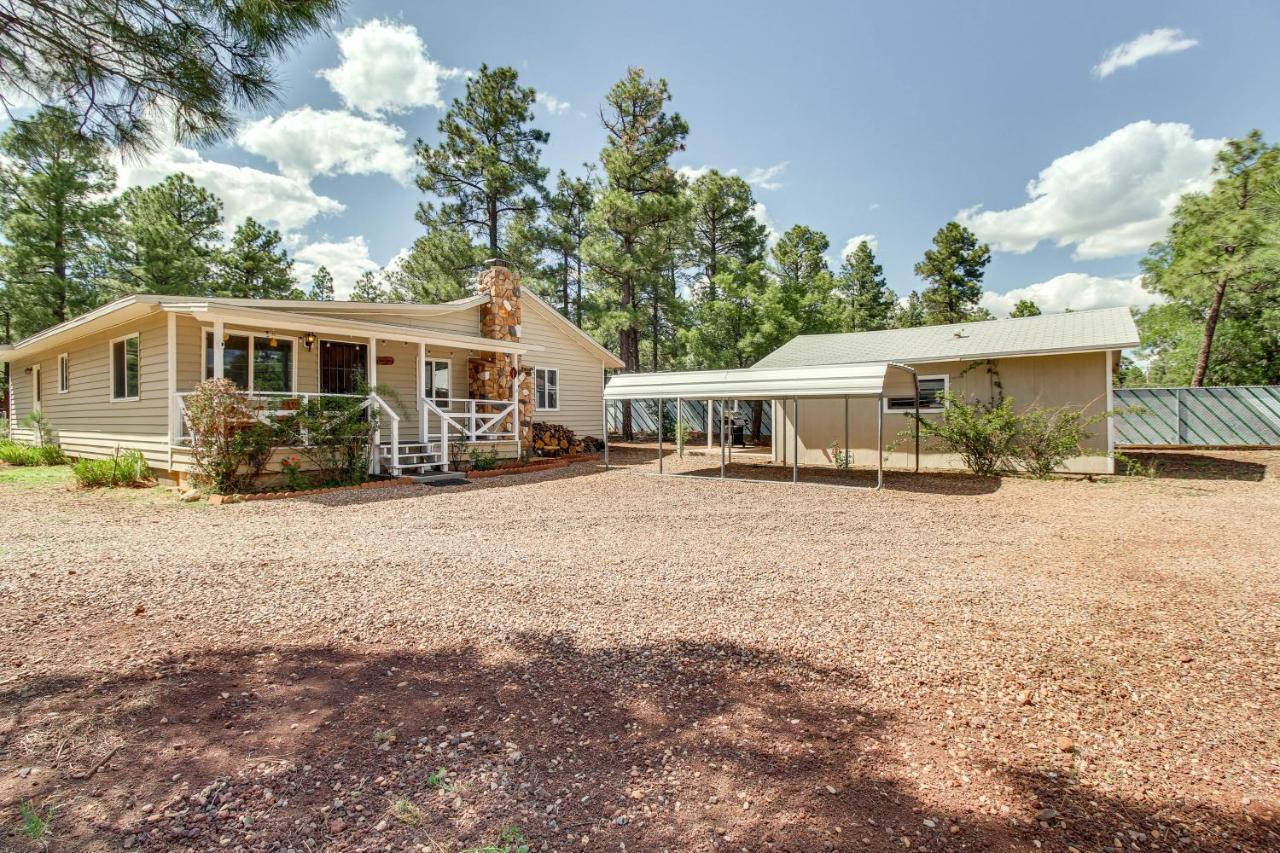Laptop-Friendly Lakeside Cottage Stay With Gas Grill Pinetop-Lakeside Dış mekan fotoğraf